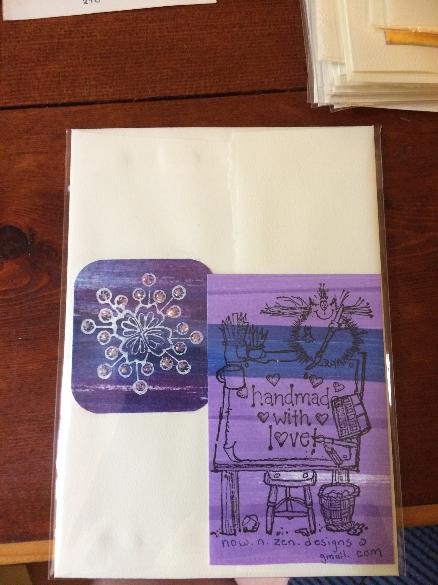 Unique Hand Painted Cards