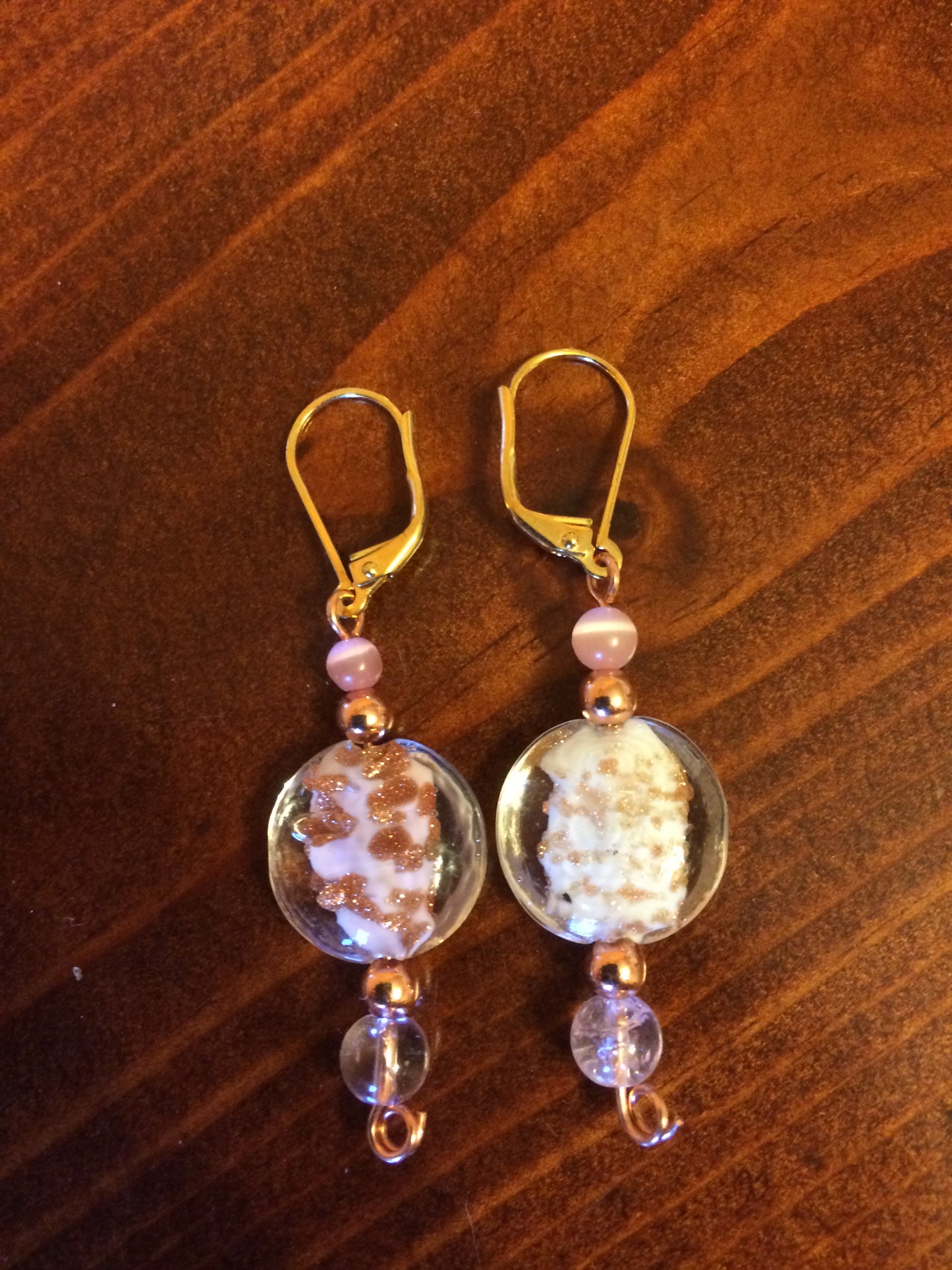 Pretty Glass and Crystal Earrings (choose a color and style)