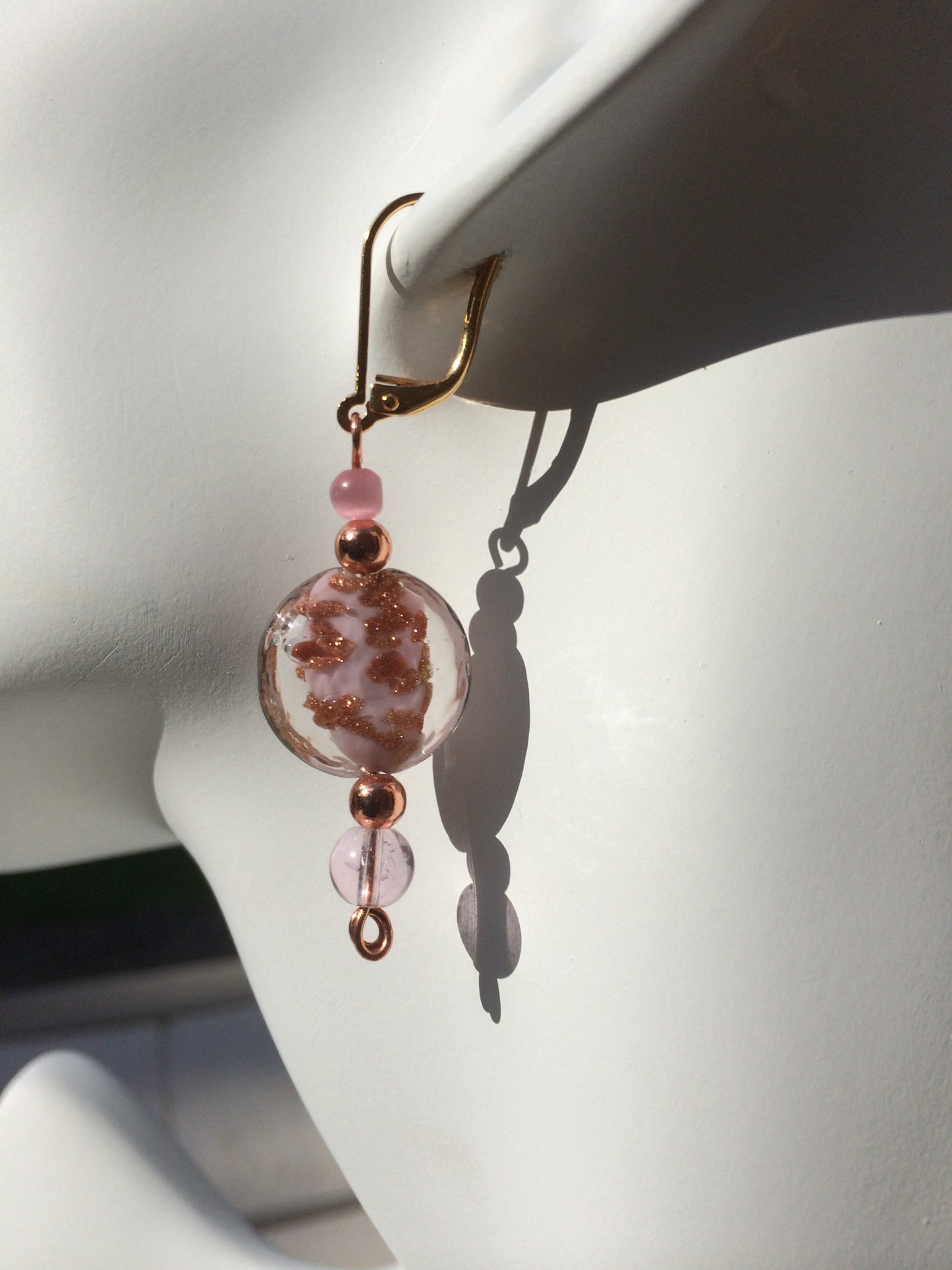 Pretty Glass and Crystal Earrings (choose a color and style)
