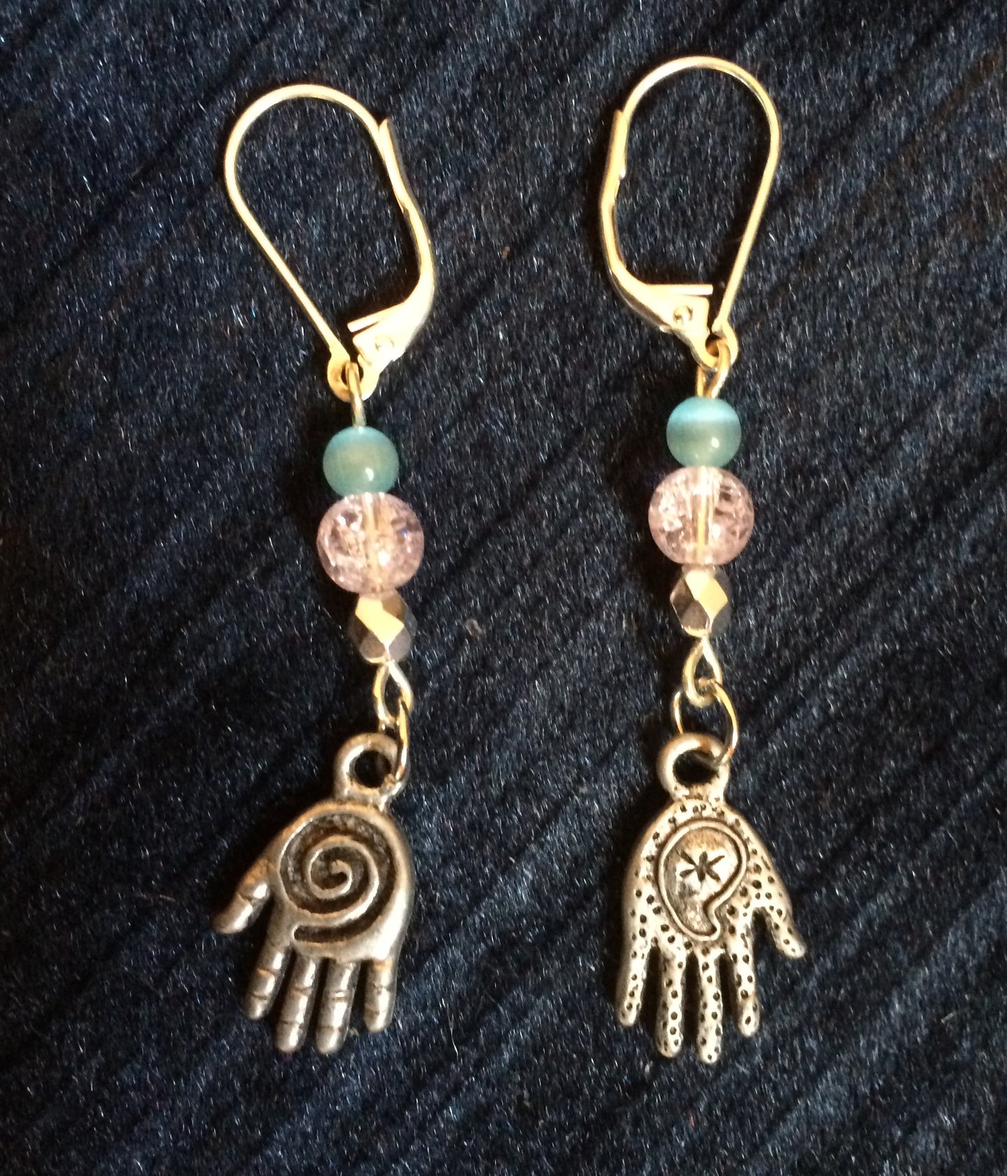 Pretty Glass and Crystal Earrings (choose a color and style)